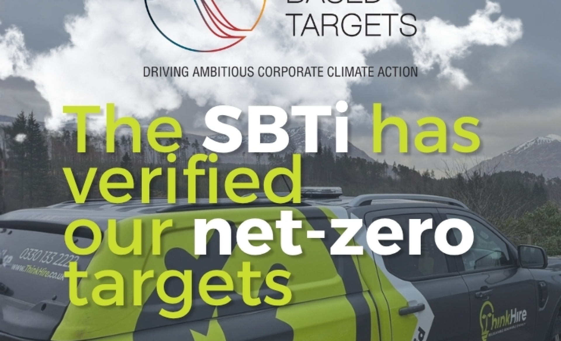 Think Hire Becomes One of Fewer Than 2,500 Companies Worldwide to Achieve Validated Net Zero Targets