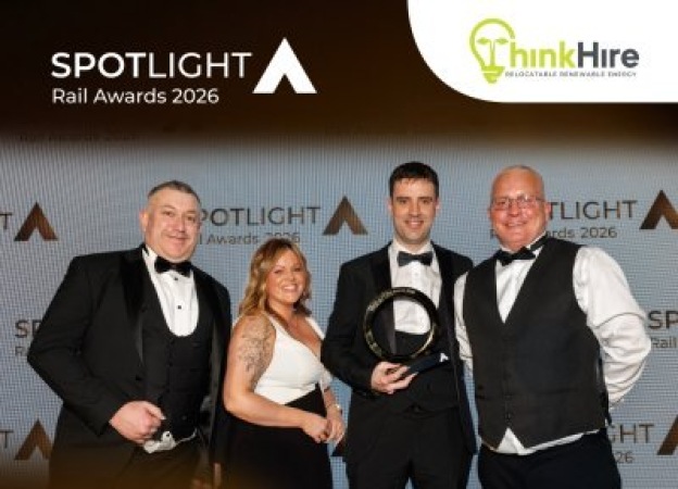 Think Hire Wins Service of the Year at the 2026 Spotlight Rail Awards