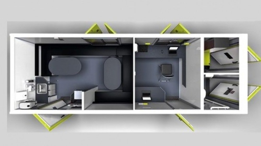 Eco Thirteen Person Canteen and Office
