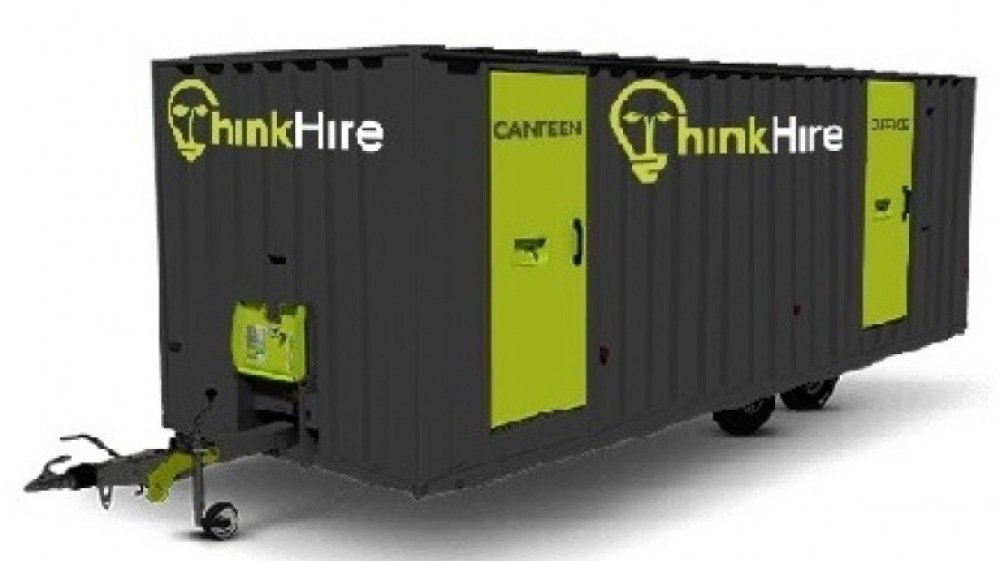 Eco Ten Person Canteen and Office - Twin Toilet