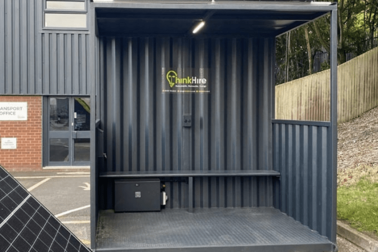 Solar Site Shelter